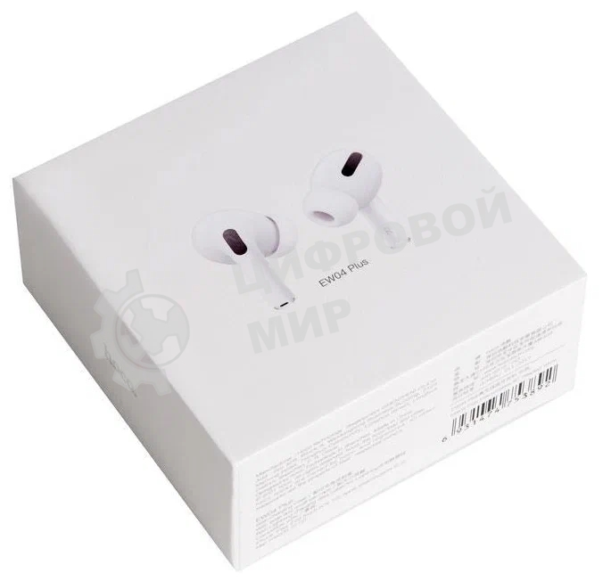 Наушники HOCO EW04 Plus беспроводные оригинальной серии с док станцией TWS BT 5.1 белый