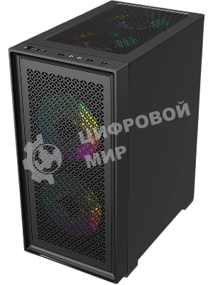 Корпус ACCORD ACC-1902, Mini-Tower, чёрный