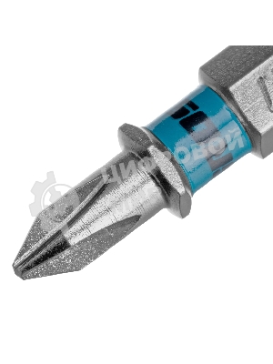 Бита Gross PH1х25мм, сталь S2, шестигр., 10 шт.