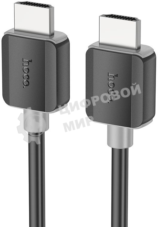 Кабель Hoco US08 ver2.0 HDMI (m) HDMI (m) 2м черный (пакет)