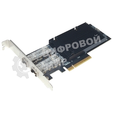 Сетевая карта 25G Dual Port SFP28 PCIe Ethernet Adapter with Intel E810-XXVAM2 Chipset