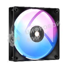 Вентилятор для корпуса Ocypus Delta F12 BK, 120x120x25мм, 4-PIN PWM, 500-2000 RPM, 29 DBA MAX, HYDRO BEARING