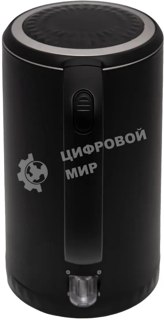 Чайник электрический Centek CT-0020 черный металл 1.7 л, 2200 Вт, бесшовная колба, двойные стенки
