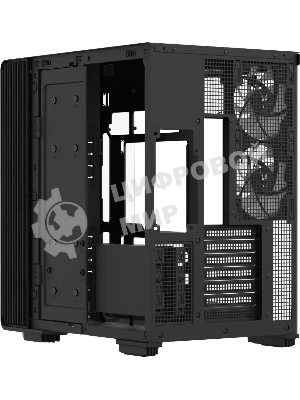Компьютерный корпус Formula Crystal Z7 PA черный без БП ATX 5x120мм 1xUSB3.0 1xUSB3.1 audio bott PSU