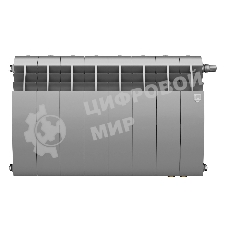 Радиатор Royal Thermo BiLiner 350 Silver Satin VR80 - 8 секц.