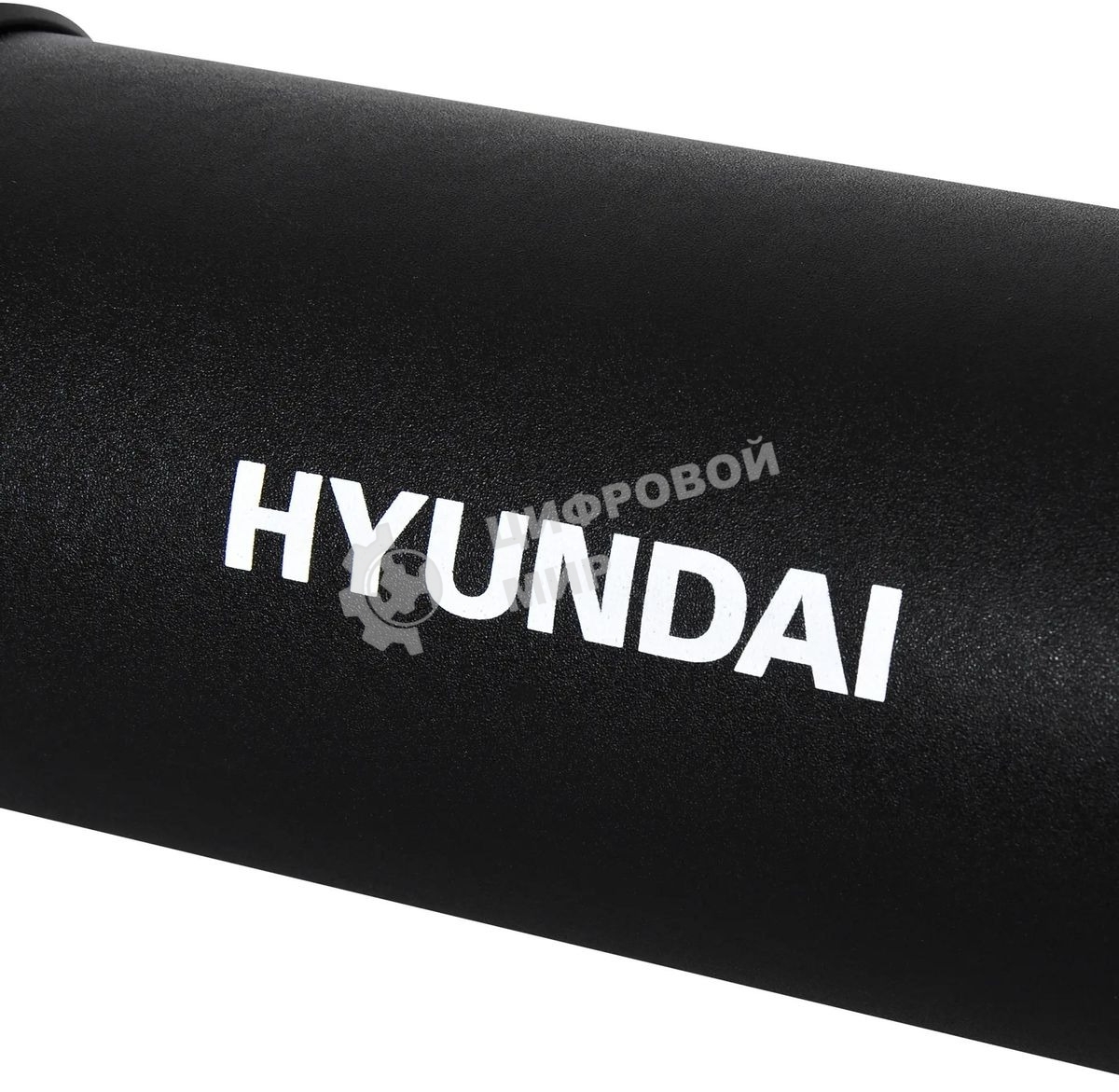 Колонка портативная Hyundai H-PAC220 черный/голубой 10W 1.0 BT/3.5Jack/USB