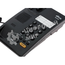 Телефон проводной Ritmix RT-330 черный