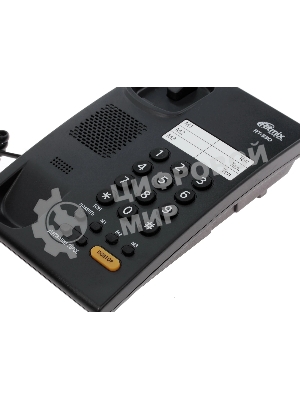 Телефон проводной Ritmix RT-330 черный