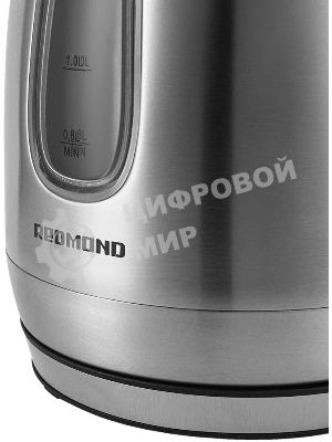 Чайник электрический Redmond RK-M183 1.7л. 2200Вт серебристый (корпус: металл)