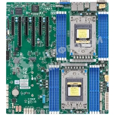 Материнская плата серверная SuperMicro H12DSI-N6-B, сокет SP3, 16xDDR4, 6xPCIe 4.0 x16, 10xSATA, M.2, 2xGigabit Ethernet, 2xUSB 2.0, 2xUSB 3.0, VGA, 24-pin, eATX