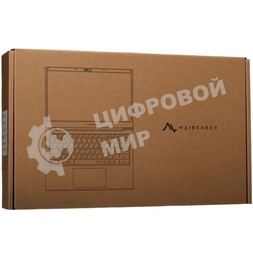 Ноутбук Maibenben Smart S14A-iN10UM темно синий 14