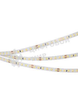 Лента светодиодная RT-A120-8мм 24V Warm3000 (9.6 W/m, IP20, 2835, 5m) (Открытый)