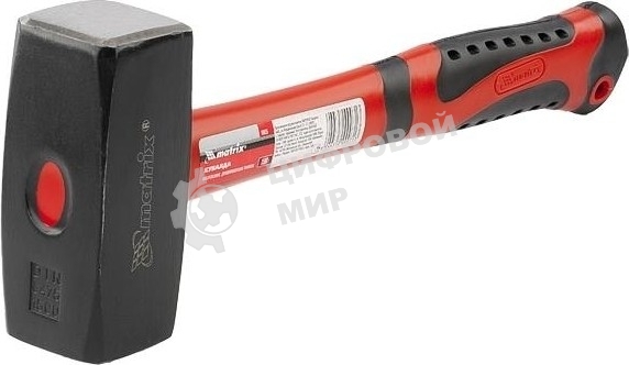 Кувалда Matrix 10920, 1500 г фибергласовая обрезиненная рукоятка