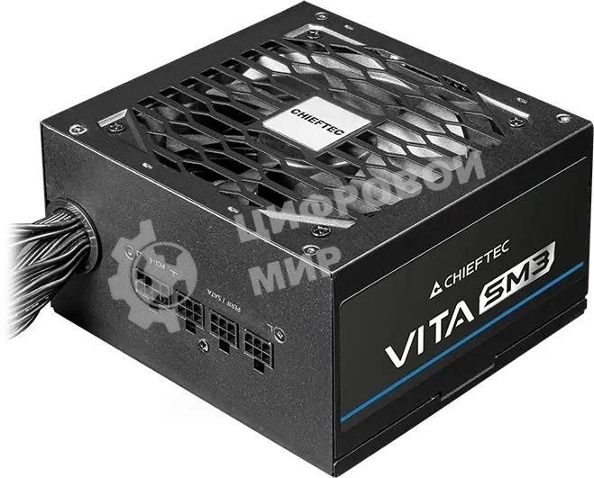 Блок питания Chieftec ATX 650W Vita SM3 BPX-650-C 80+ bronze (20+4pin) APFC 120mm fan 6xSATA RTL