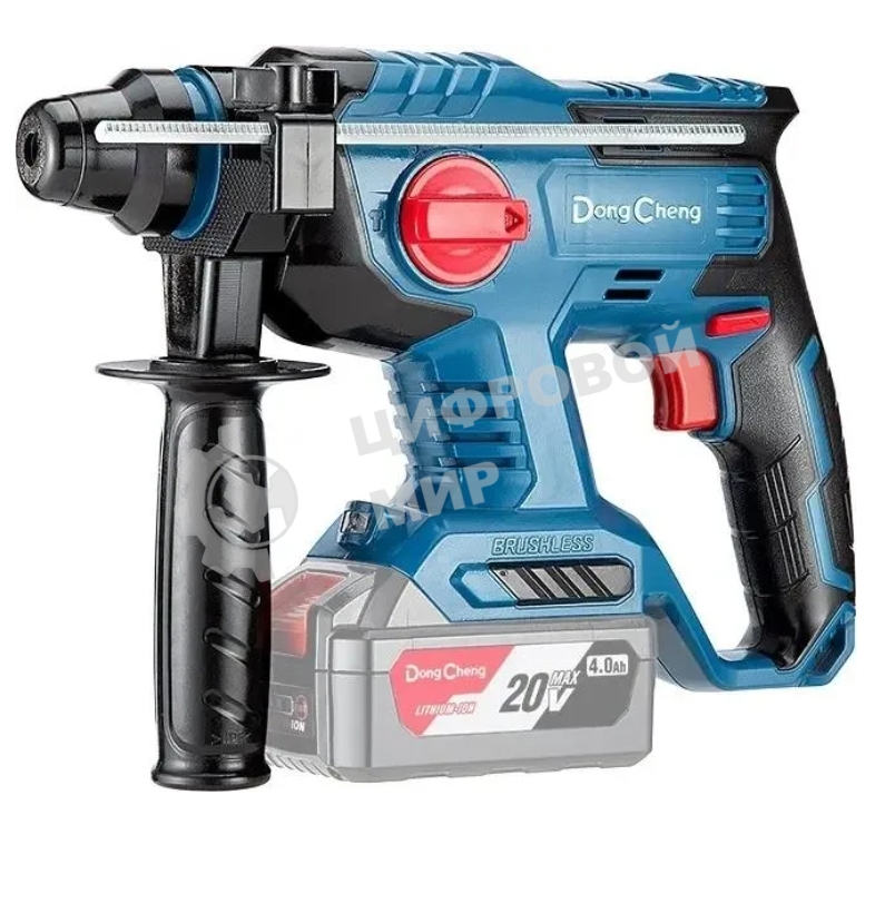 Перфоратор DongCheng DCZC22, SDS-plus, 20 В, 2,1 Дж, от аккумулятора