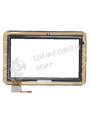 Сенсорное стекло (тачскрин) DY-F-07029-V2, черное