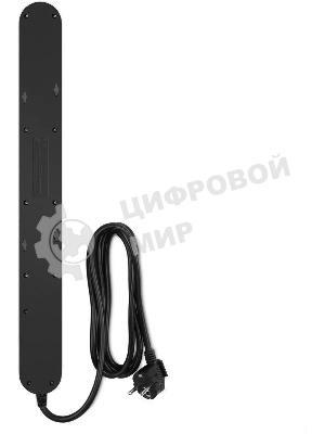 Сетевой фильтр Ippon NF-EU-1.8-10 1.8 м, 6 розеток, черный, коробка
