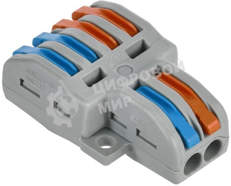 Клемма строительно-монтажная СМК 222-4124 IEK UKZ20-4124-050