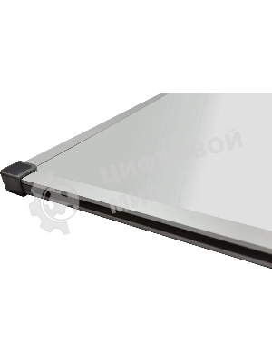 Доска магнитно-маркерная Silwerhof, лак, белый 90x120 см, алюминиевая рама