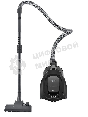 Пылесос LG VC5316NNTS серебристый/черный, 330/1600 Вт, уборка сухая, пылесборник контейнер 1.3 л