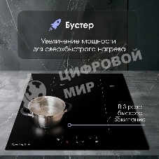 Индукционная варочная панель Zigmund & Shtain CI 33.6 B независимая, черный