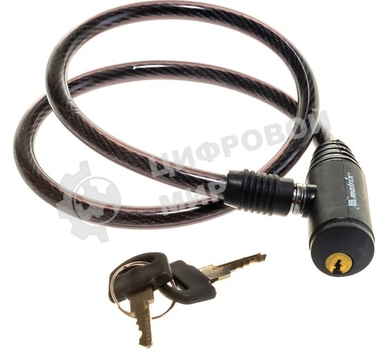 Замок тросовый универсальный Matrix 8 х 650 мм