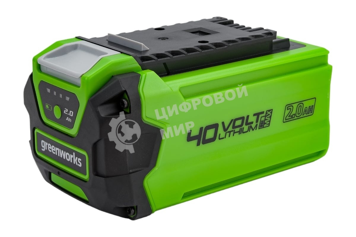 Аккумулятор с USB разъемом GreenWorks G40USB2 для техники 40V, 2 А.ч