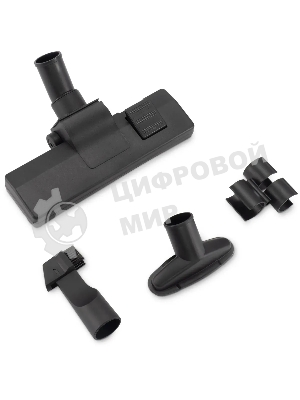 Пылесос Hyundai HYV-C3550 золотистый/темно-коричневый, 380/2220 Вт, уборка сухая, пылесборник контейнер 2,5 л