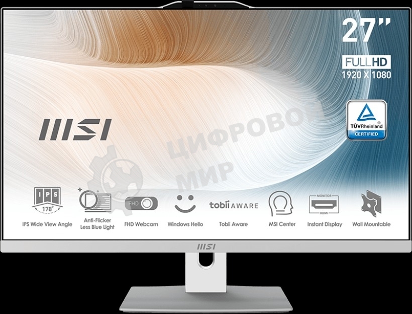 Моноблок MSI Modern AM272P 12M-1041XRU Intel Core i5-1235U/16Gb/SSD 1Tb/27