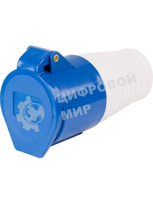 Розетка Rexant 223 переносная 2Р+РЕ 32А 220В IP44