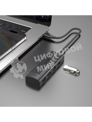 USB-концентратор Hoco HB41, USB Type-C, USB 3.0, USB Type-C