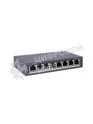 Коммутатор Hikvision DS-3E0508-O(O-STD), 8×1 Гбит/с, неуправляемый