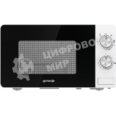 Микроволновая печь Gorenje MO20E2W белый, 20 л, 800 Вт, переключатели - поворотный механизм