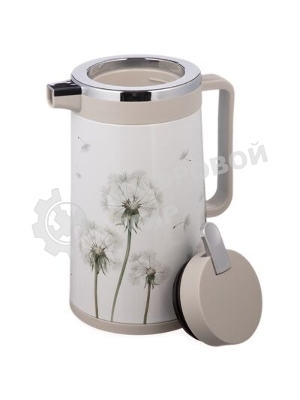 Термос AGNESS 734-206 DANDELION со стекл. колбой 950 мл