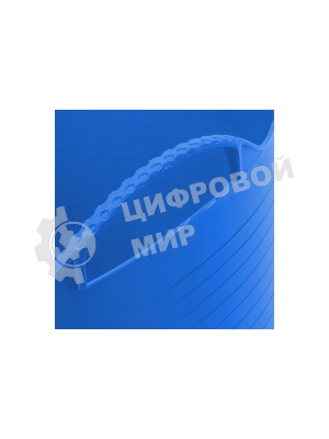 Ведро Сибртех гибкое сверхпрочное, 28 л, синий
