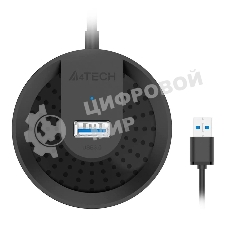 Разветвитель USB 3.0 A4Tech HUB-30 4порт. черный