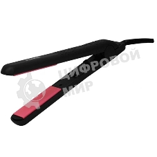 Выпрямитель для волос Starwind SHE5500 черный/розовый, 25 мм, 200 °C, 1 режим