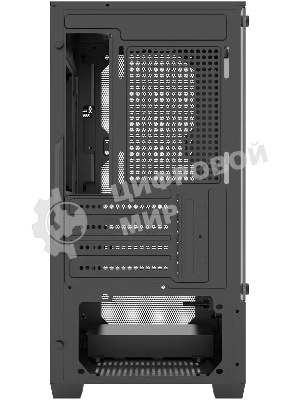 Корпус Bloody CC-124-BK, Mini-Tower, чёрный