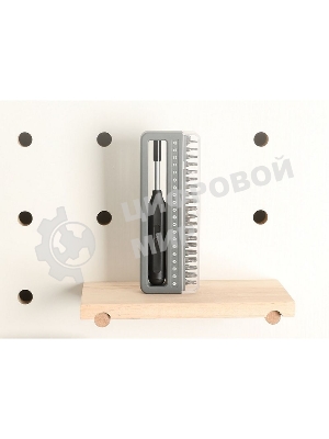 Набор прецизионных отверток Deli DL241041 (отвертка + 40 бит), сталь S2 + Cr-V