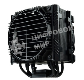 Кулер для процессора Alseye ETS-T50A-BK-ARGb черный, 120 мм, алюминий/медь, 1600 об/мин, 24 дБ, 4 pin, 230 Вт, 160 мм