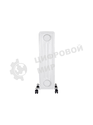 Обогреватель масляный EUROLUX ОМ-EU-9НВ (9 секций) белый, 2400 Вт, 30 м2, термостат 67/3/17