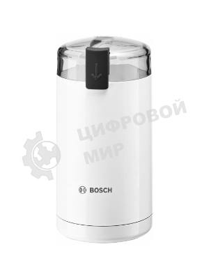 Кофемолка Bosch TSM6A011W 180Вт сист.помол.:ротац.нож вместим.:75гр белый