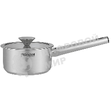 Ковш Rondell Modern RDS-1745, 0.9 л, с крышкой, сталь