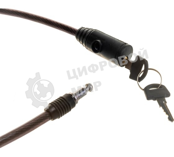 Замок тросовый универсальный Matrix 8 х 650 мм