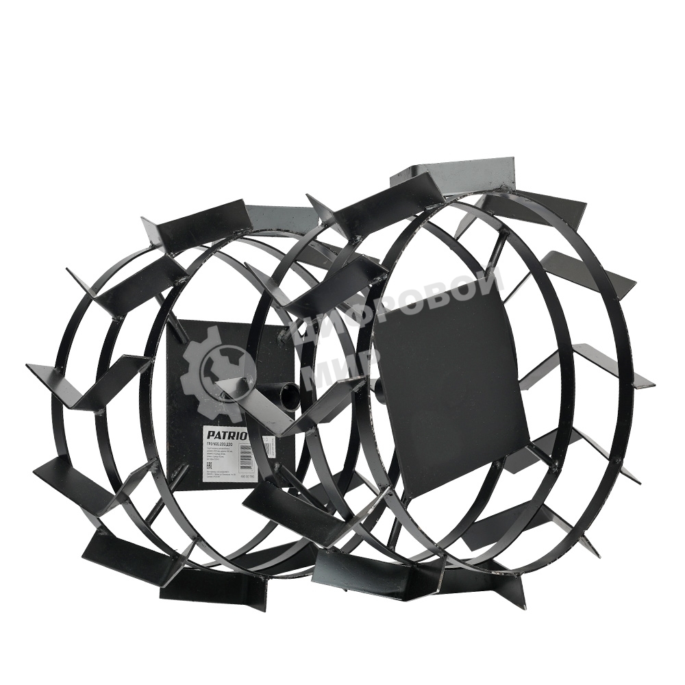 Грунтозацепы для мотоблока ПАТРИОТ ТИП.2 усилен. (диаметр 500мм, ширина 200мм) (пар) ГР3 500.200.д30