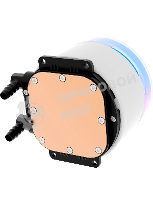 Система охлаждения Ocypus Sigma L24 WH ARGB, 240мм, LCD Pump 2.4