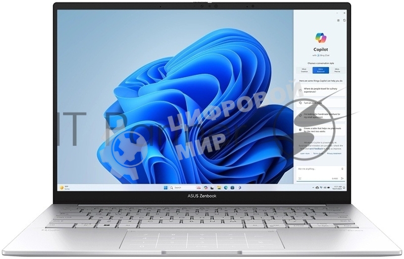 Ноутбук ASUS Zenbook 14 OLED UX3405CA-PP477 Intel Core Ultra 9 285H 3700MHz/14