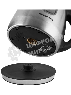 Чайник электрический Redmond RK-M183 1.7л. 2200Вт серебристый (корпус: металл)