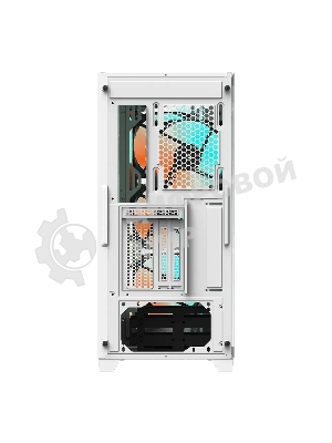 Компьютерный корпус Gigabyte C301 Glass White MidTower, ATX, USB-C x1, USB 3.0 x2, Audio I/O, GPU:400мм, Black, TG