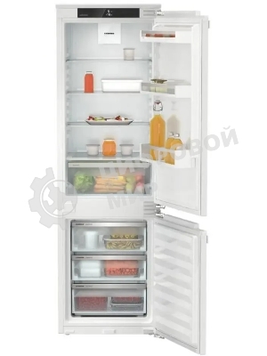 Встраиваемый холодильник Liebherr ICf 5103 белый двухкамерный 190/83 л морозилка снизу, капельная система